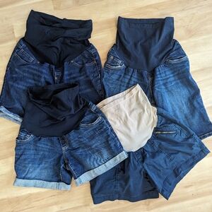 Lot of 4 Maternity Shorts